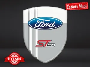 Ford Gedruckte Logoaufkleber Pro Max Langlebig Stilvoll